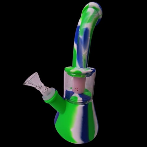 Bong Silicon hibrido torre Generica 23 cm